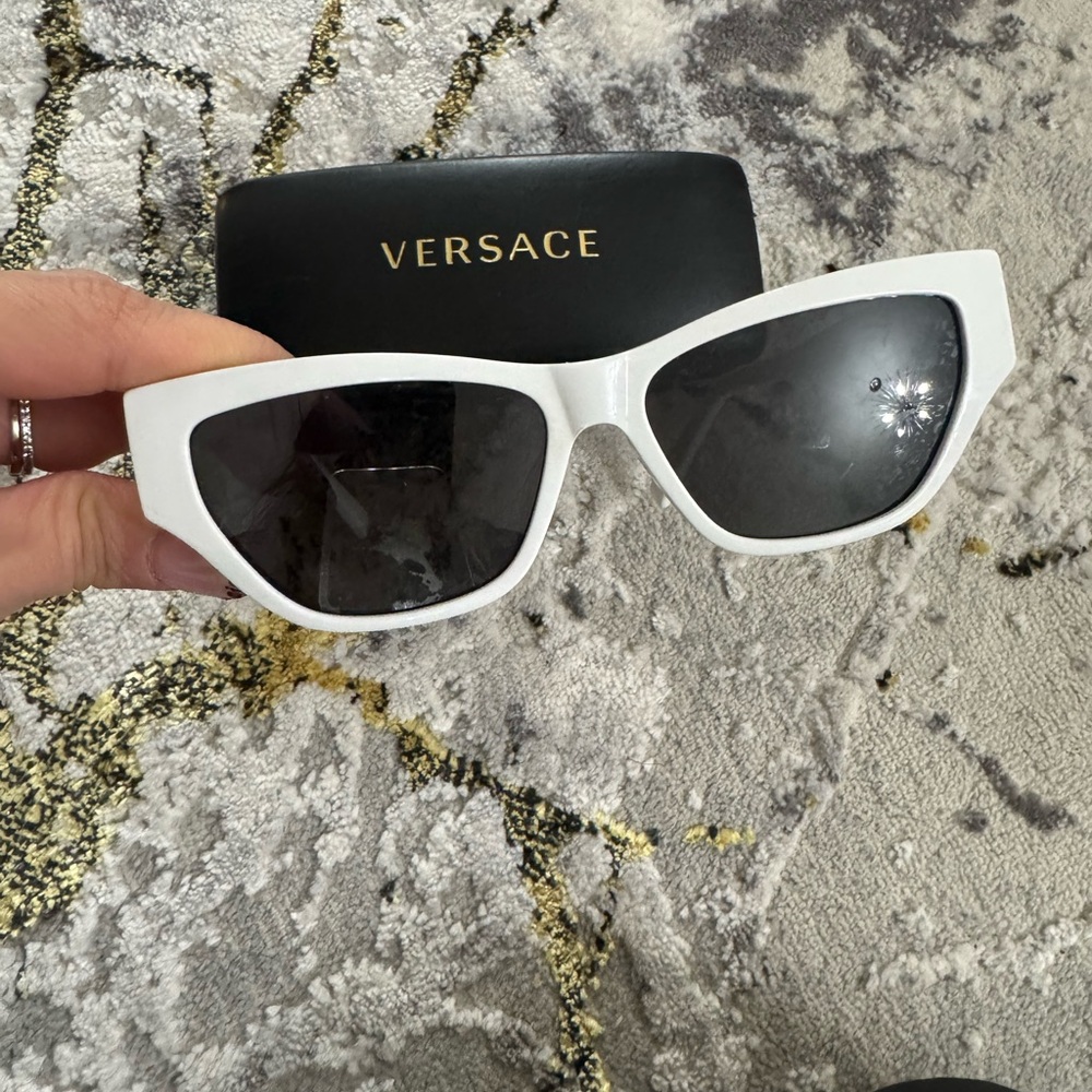 Versace White Women's Sunglasses